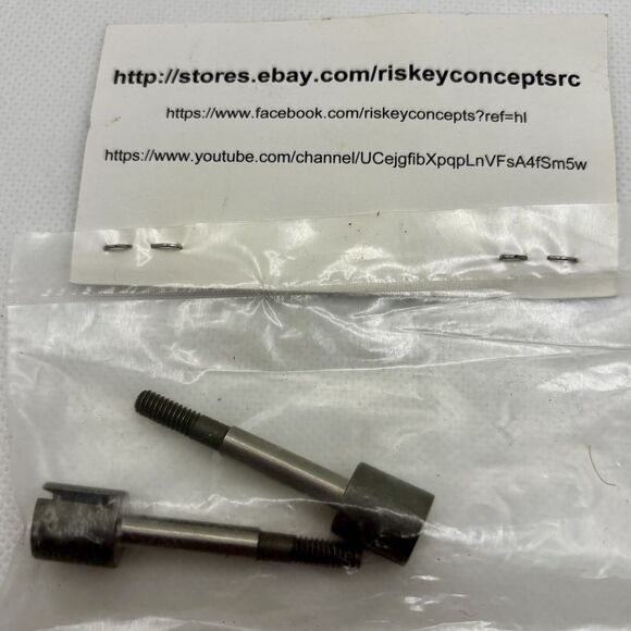 Riskey Concepts RC Big Brute Axels for Clamp Hubs NEW - Picture 2 of 2